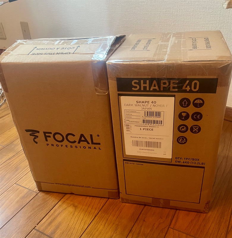 FOCAL SHAPE40 (ペア)の画像